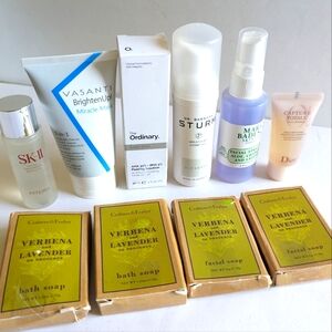 DIOR Vasanti The ORINARY Mario Badescu SK-II STURM Crabtree Evelyn LOT BUNDLE 10